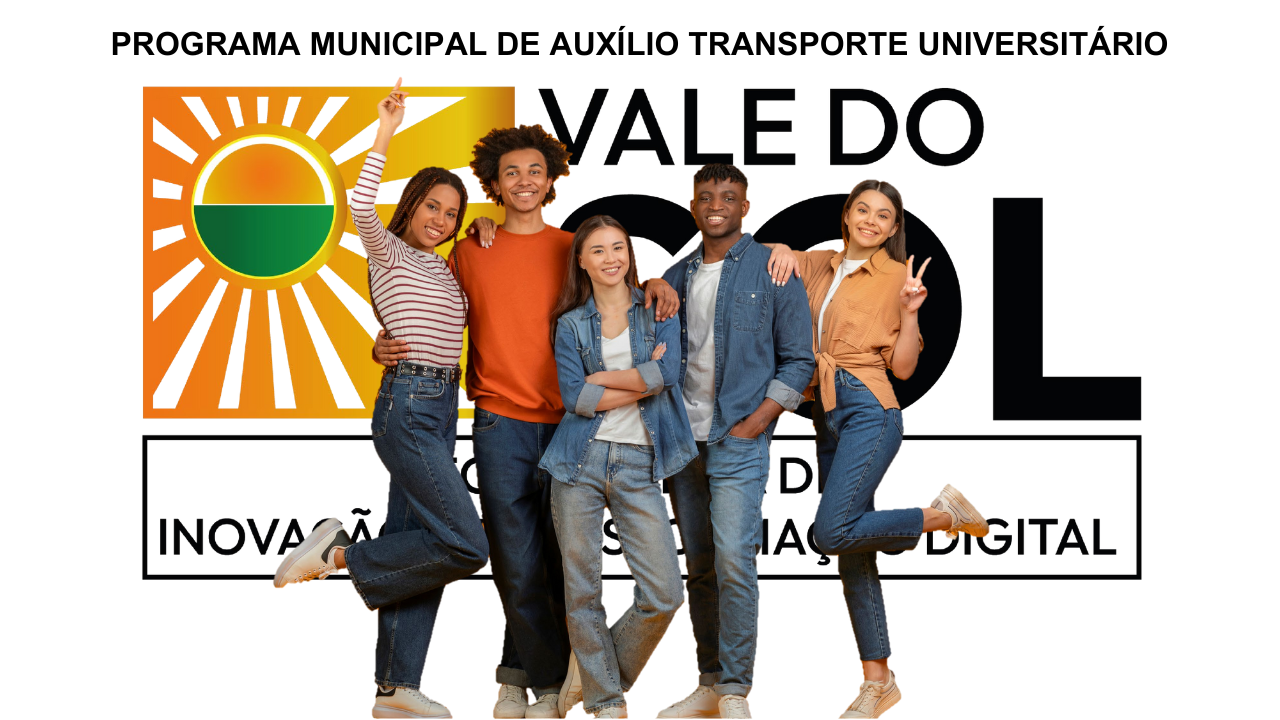 2ª REABERTURA DA PRÉ-INCRIÇÃO PARA O 3º CICLO SEMESTRAL DO PROGRAMA MUNICIPAL DE AUXÍLIO TRANSPORTE UNIVERSITÁRIO (2º SEMESTRE LETIVO DE 2026)